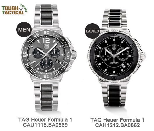 Matching-pair-couple-TAG HEUER FORMULA 1